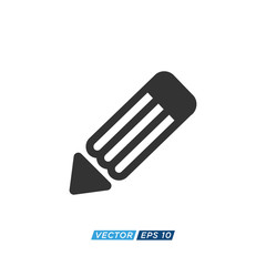 Pen Stationary Icon Design Vector