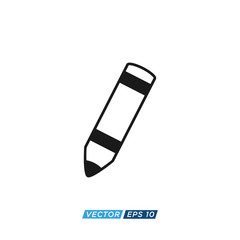 Pen Stationary Icon Design Vector