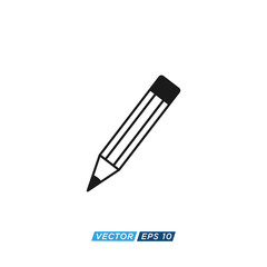 Pen Stationary Icon Design Vector
