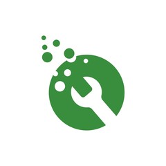wrench vector design template illustration