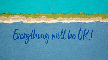 everything will be OK - positive affirmation