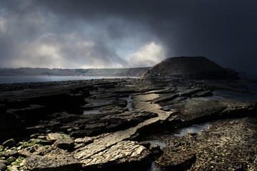 Filey Brigg and Lagoon