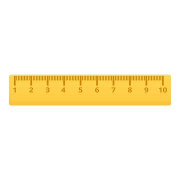 recommend clip art: School wood ruler icon. Cartoon of school wood ruler vector icon for web design isolated on white background