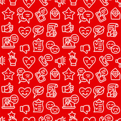 relationship seamless pattern