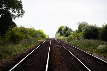 railway in the countryside