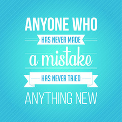 Inspirational quote vector.  Inspiring quote vector.