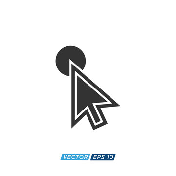 Pointer or Cursor Sign Icon Design Vector