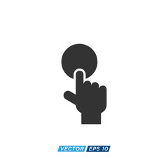 Pointer or Cursor Sign Icon Design Vector