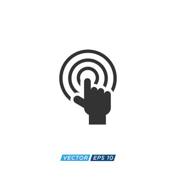 Pointer or Cursor Sign Icon Design Vector