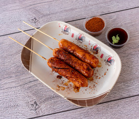 Mixes of Sausages, Crab Sticks, Chicken Bacon 