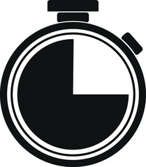 stopwatch icon vector Eps10
