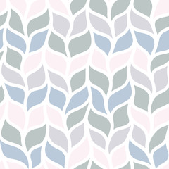 Seamless pattern with interweaving of braids.
