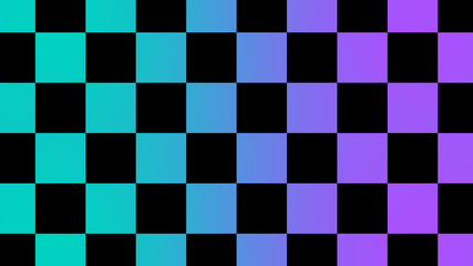 New cyan & purple Chessboard abstract background,New checker board