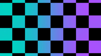 New cyan & purple Chessboard abstract background,New checker board