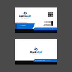 Business Card Layout / Modern business card template Flat design vector abstract creative