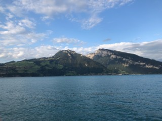 mountain lake in the mountains