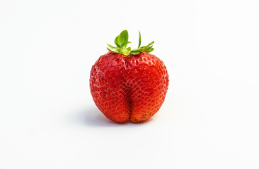 strawberry isolated on white background