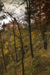 Rezerwat Przyrody Przełomy Pod Książem, Sudety, Sudety Środkowe, Wałbrzych, Polska.