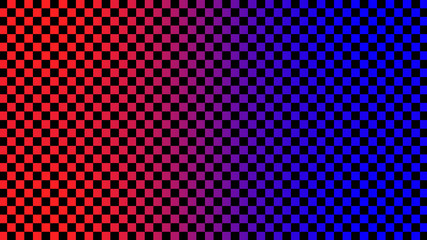 Red & blue checker board abstract,New chess board abstract