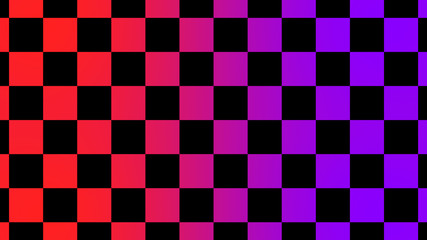 Red & Purple checker board abstract background