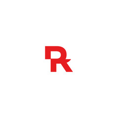  Initial Letter R With Linked CUT
