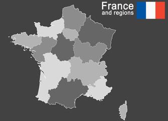 country France and regions