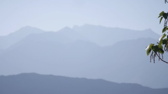 Ladakh is the highest plateau in India with much of it being over 3,000 m (9,800 ft).
 It extends from the Himalayan to the Kunlun Ranges and includes the upper Indus River valley.