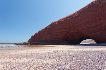 Plaża Legzira w Maroku © Miroslaw