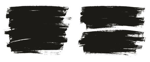 Flat Paint Brush Thin Full Background High Detail Abstract Vector Background Mix Set 