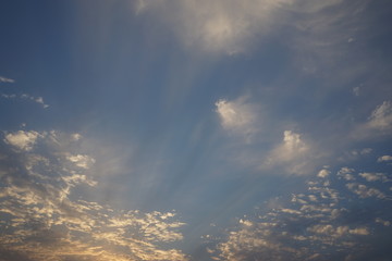 夕空
