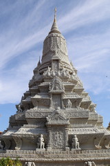 Fototapeta premium Palais royal à Phnom Penh, Cambodge