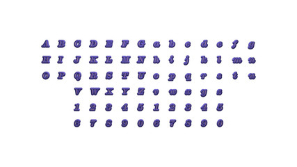  written on a white background by individual letters with a shaped font 3D illustrated on the wall with bottom shadows