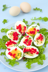 Paprika- Eier	