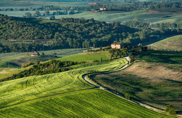 The rolling hills