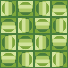 Clear geometric forms. Abstract vector seamless pattern.