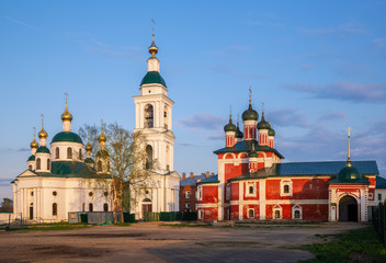Fototapeta na wymiar Epiphany monastery in Uglich, Russia