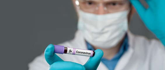Coronavirus 2019-nCoV Blood Sample.