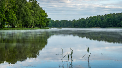 poranek nad stawem © Franciszek