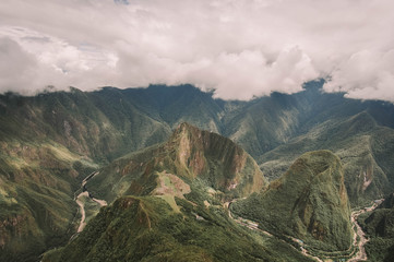 Machu Picchu, view from above