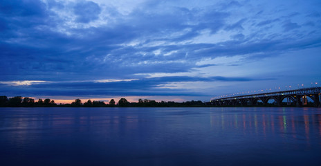 bridge over the river