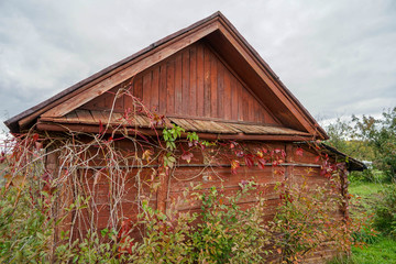 old wooden house