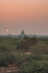 Sunrise in Bagan, Myanmar