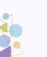 envelope with message, blank copy space for writing your own text, graphic design illustration wallpaper, geometric shaped pattern background