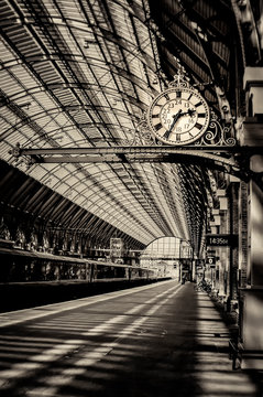 Interior Of St Pancras Railway Station