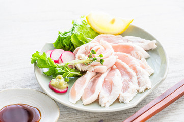 ささみの刺身