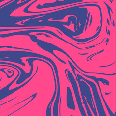 Marble Texture Vector Pink Liquid Paint Background. Fluid Paint Suminagashi Modern Pattern for Ice Cream, Cosmetics Ads, Stone Granite Design. Hipster Stone Marble Texture, Cool Neon Painting Splashes