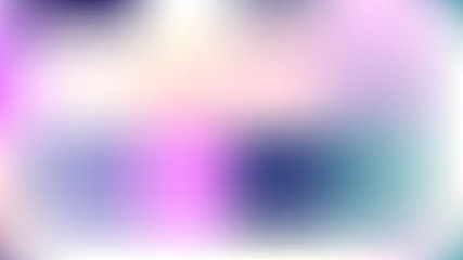 Unfocused Mesh Vector Background Hologram Neon Bright Teal. Dreamy Pink, Purple, Turquoise Glamour Female Girlie Background. Funky Rainbow Fairytale Iridescent Pearlescent Holographic Neon Wallpaper