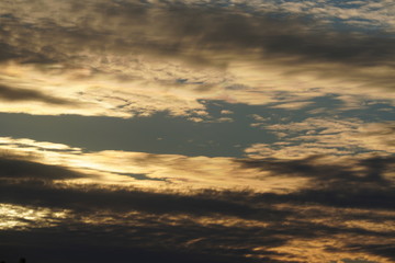 Fototapeta premium Beautiful sunset in late Spring