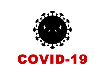 Covid-19 siniestro - obrazy, fototapety, plakaty