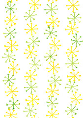 Elagance mix object pattern with color backgound